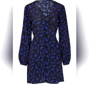GAP Floral Button Front Mini Dress Tunic size 4
